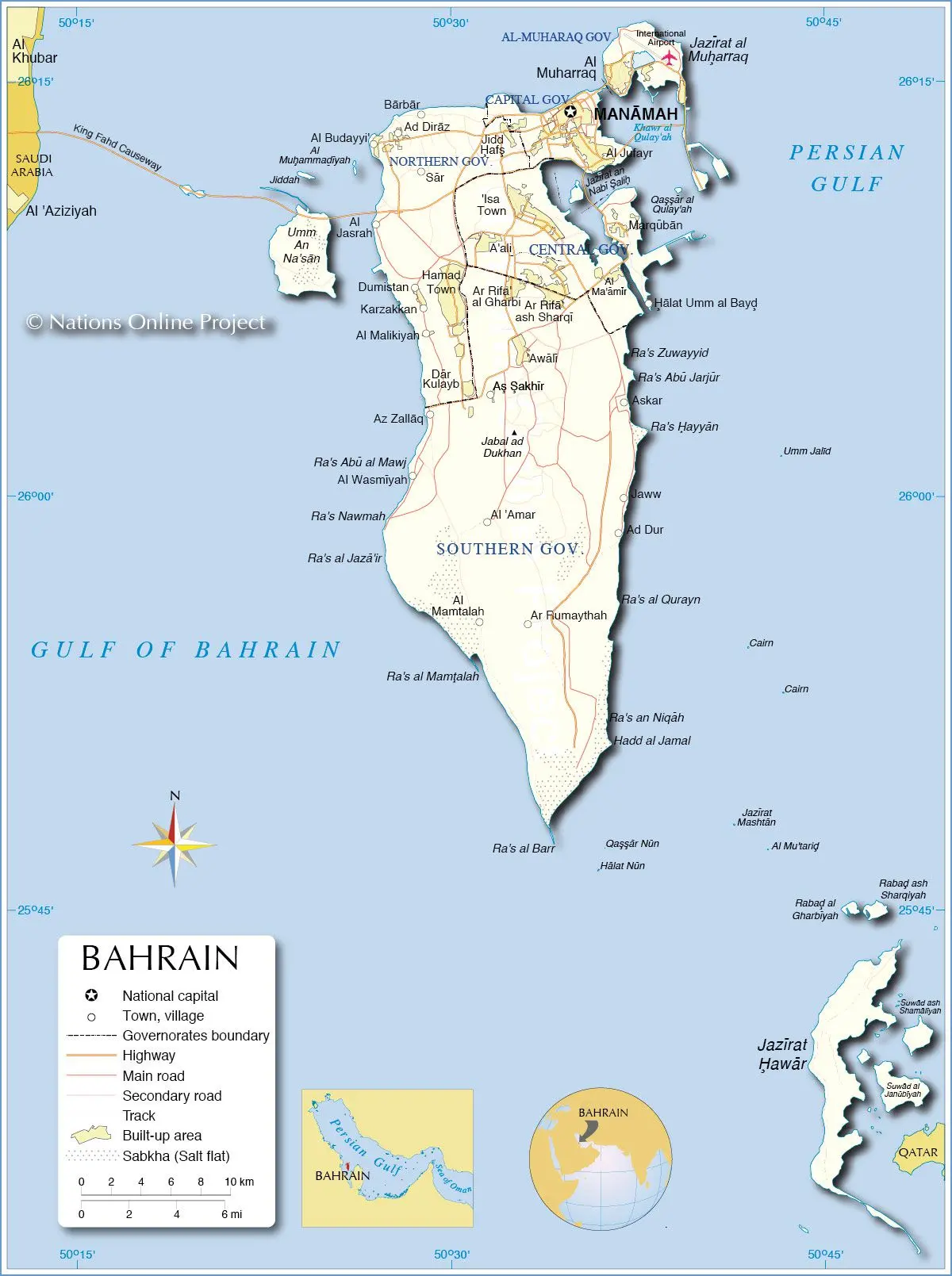 bahrein-carte