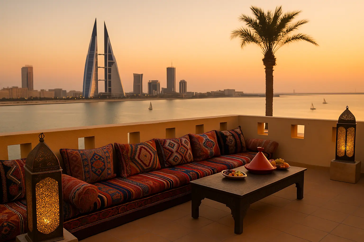 Terasse Moyen orient BH 