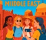 voyage entre fille Moyen Orient